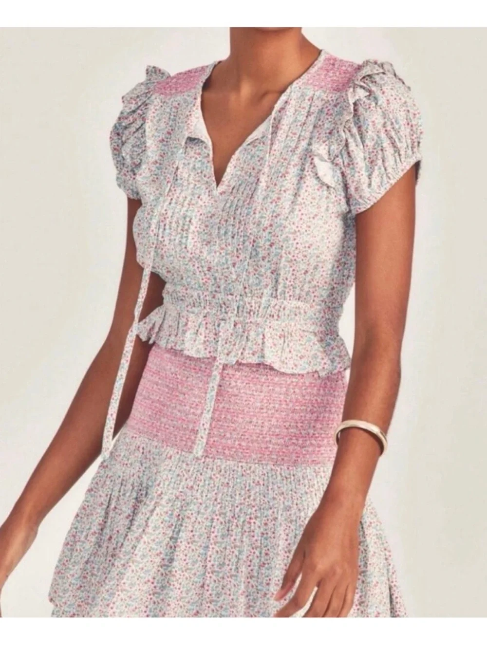 LOVESHACKFANCY Toto Mini Dress - Picture 2 of 4